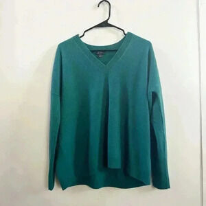 J.Crew‎ Cashmere blue v-neck sweater